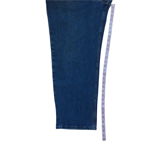 Levi’s 550 Relaxed Fit Medium Wash Blue Denim Jeans 46X30 - Picture 14 of 17